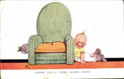 CPA Illustrateur Enfant