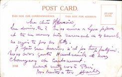 VINTAGE POSTCARD Illustrator Children Right Militaria