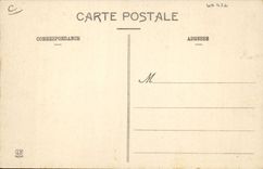 VINTAGE POSTCARD Winter sports Ski luchon Plateau of Superbagneres Groups tobogganists