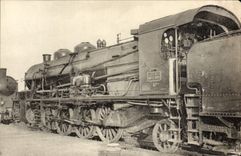 CPA Train Locomotive du Sud Est MAchine 141 