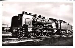 VINTAGE POSTCARD Train Engine 231 K the SNCF
