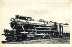 VINTAGE POSTCARD Train Engine Chemin de iron of North Decapad series 5001 5120