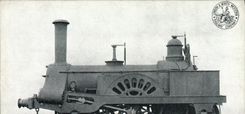 CPA Train Locomotive Old Crewe passenger engine 
