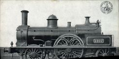 CPA Train Locomotive Passenger engine President