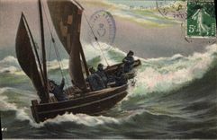 CPA Bateau Voilier 