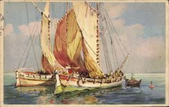 CPA Bateau Voilier 