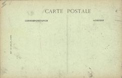 VINTAGE POSTCARD Militaria Festivals of the Victoire July 14th, 1919 the procession standards American