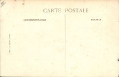 CPA Militaria Fetes de la Victoire 14 juillet 1919 Le defile Les etendards americaines