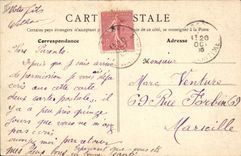 CPA Militaria Je suis de la classe