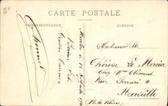 VINTAGE POSTCARD Militaria Train Still 713 days and the class