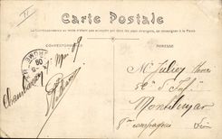 Campo de Militaria de la POSTAL de la VENDIMIA de los morabitos de Chambaran