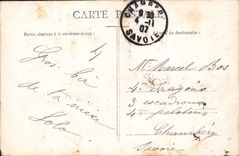 CPA Militaria Calendrier de la classe