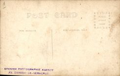 CARTE PHOTO Bateau Guerre Veracruz