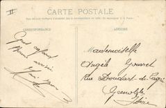 CPA Bateau Guerre Tangage par gros temps d'un cuirasse d'escadre embarquant une lame 