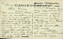 CPA Bateau Guerre Contre torpilleurs vus de l'arriere 