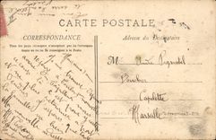 CPA Bateau Guerre Lancement d'une torpille a bord d'un cuirasse de 3eme classe