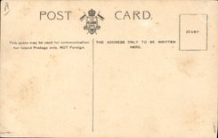 VINTAGE POSTCARD Boat Royal War HMS Sovereign First class battleship