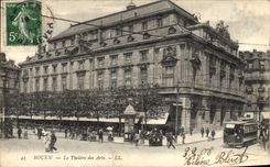 CPA Theatre des Arts Rouen Tramway