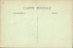 VINTAGE POSTCARD Rheims in ruins the street Section of Coudray Large Militaria Theater