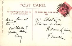 VINTAGE POSTCARD Prince off Wales Richmond Theater