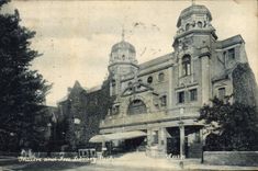 VINTAGE POSTCARD Theater Richmond Free library Library