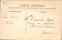 VINTAGE POSTCARD Theater Sens