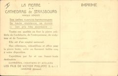 VINTAGE POSTCARD municipal Theater Strasbourg