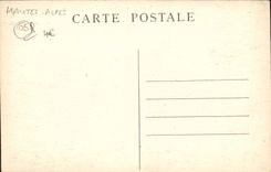 CPA Le Lautaret Vue d'ensemble et la chaine du Galibier