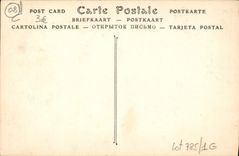 VINTAGE POSTCARD Laon Capital of the Platforms of the old cathedral