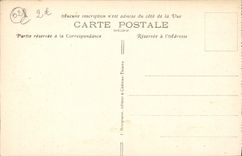 VINTAGE POSTCARD Laon La Chapelle of Templiers and statue of Diane