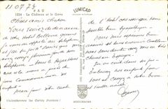 POSTAL MODERNA Pau el castillo y dio