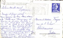 MODERN CARD Blackcurrant Creek of Port Pine