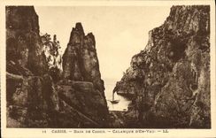 VINTAGE POSTCARD Blackcurrant Bay Of Blackcurrant Creek of In Vau