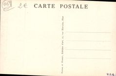 POSTAL Eze de la VENDIMIA una calle vieja