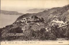 POSTAL Eze de la VENDIMIA vista de hermoso