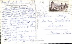 POSTAL Eze de la VENDIMIA la aldea vieja el castillo de príncipe de Suede y la linterna vieja