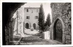 CPA Eze Village Vieille Place du Planet