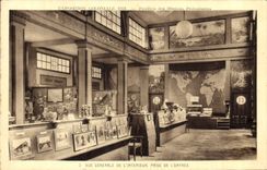 De la VENDIMIA de la POSTAL de París casa del colonial 1931 favorablemente de la opinión protestante de las misiones del interior tomado de la entrada