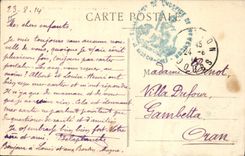 El templo de protesta de Besanzón de la POSTAL de la VENDIMIA y va lugar cubierto de París