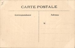 Templo de París de la POSTAL de la VENDIMIA del rescate