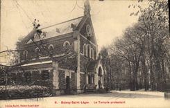 Luz Boissy santo de la POSTAL de la VENDIMIA el templo protestante