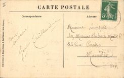 Luz Boissy santo de la POSTAL de la VENDIMIA el templo protestante