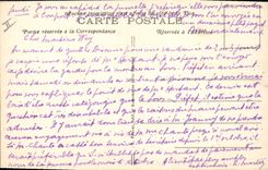 POSTAL Divonne de la VENDIMIA les Bains el templo