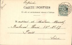 Templo del Protestant de Reims de la POSTAL de la VENDIMIA