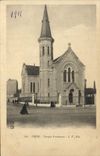 CPA Dijon Temple protestant