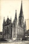 Iglesia protestante Etienne de Mulhouse de la POSTAL de la VENDIMIA Saint