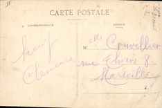 POSTAL Montbeliard de la VENDIMIA el templo San Martín