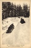 CPA Sports d'hiver Ski Piste et course de Bobsleigh