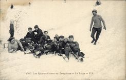 CPA Sports d'hiver Ski Dauphine La luge