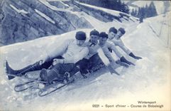 CPA Sports d'hiver Ski Course de Bobsleigh